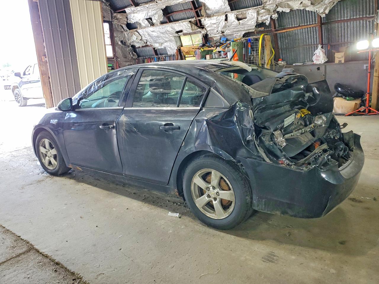 2014 Chevrolet Cruze Lt Black vin: 1G1PC5SB3E7343863
