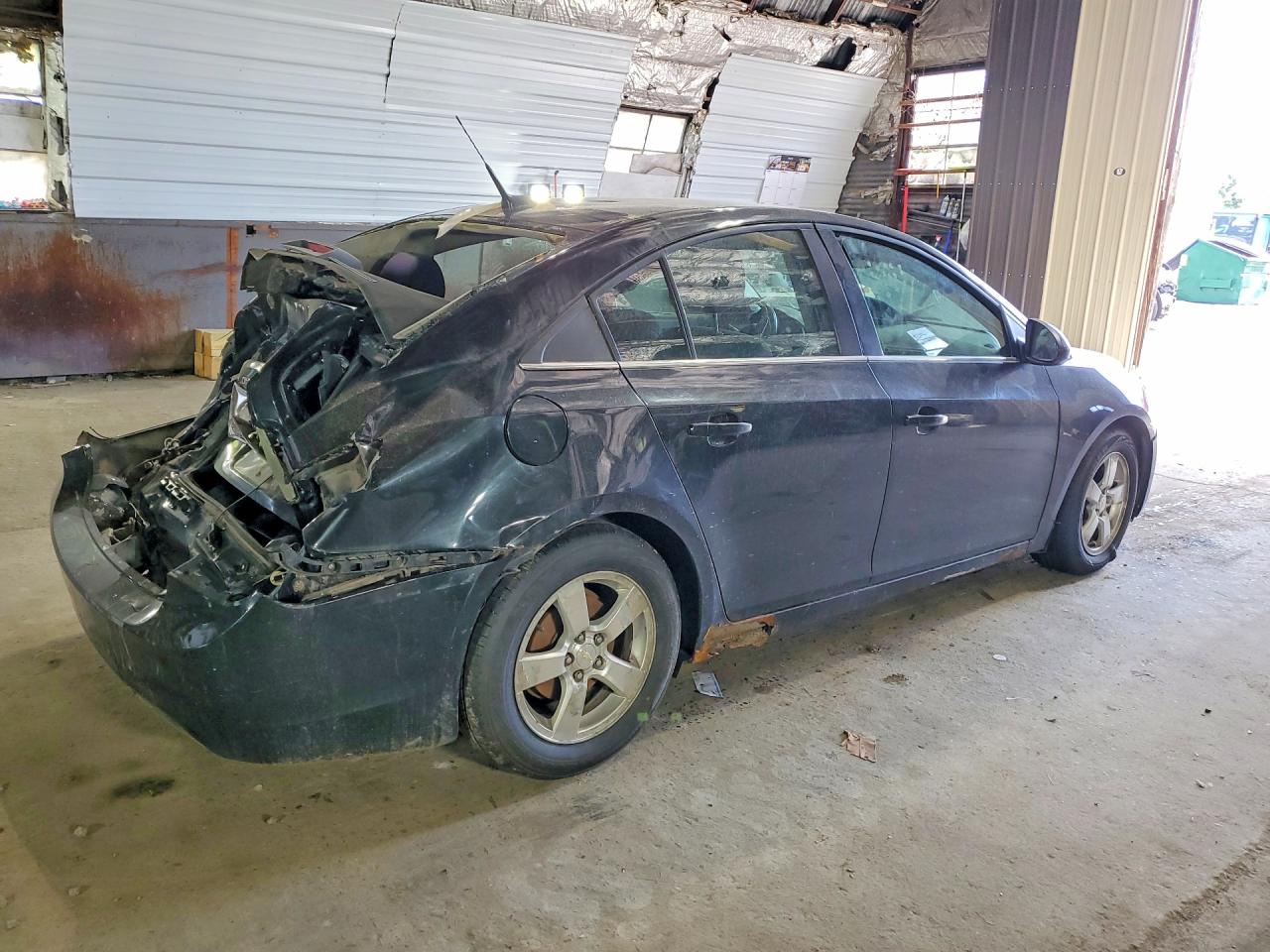 2014 Chevrolet Cruze Lt Black vin: 1G1PC5SB3E7343863