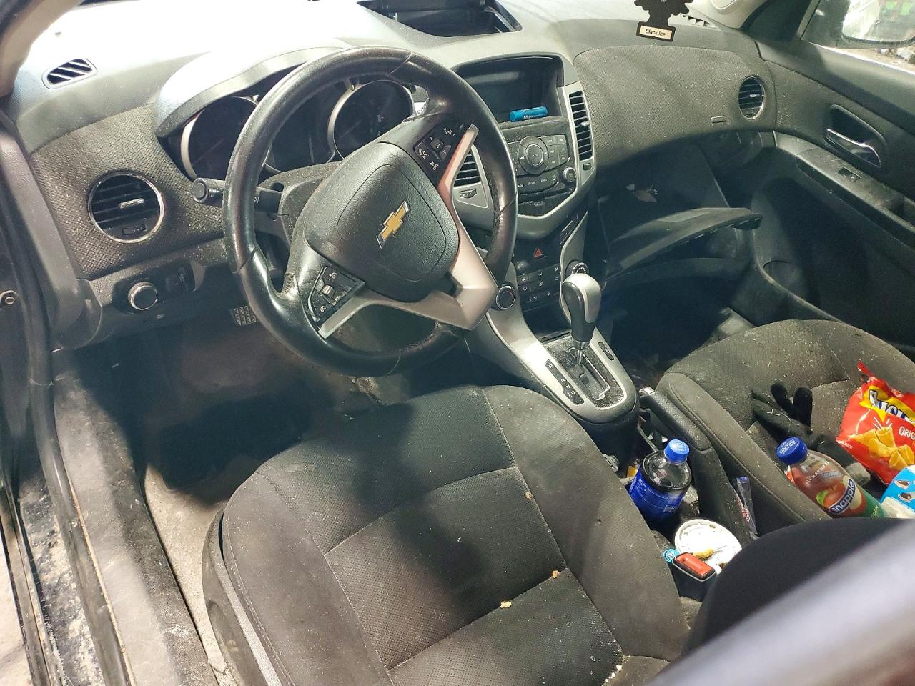 2014 Chevrolet Cruze Lt Black vin: 1G1PC5SB3E7343863
