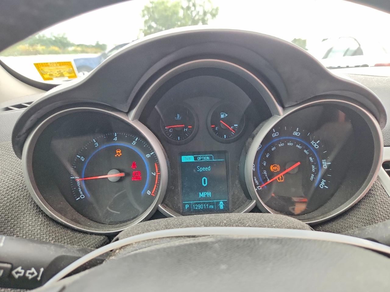 2014 Chevrolet Cruze Lt Black vin: 1G1PC5SB3E7346875