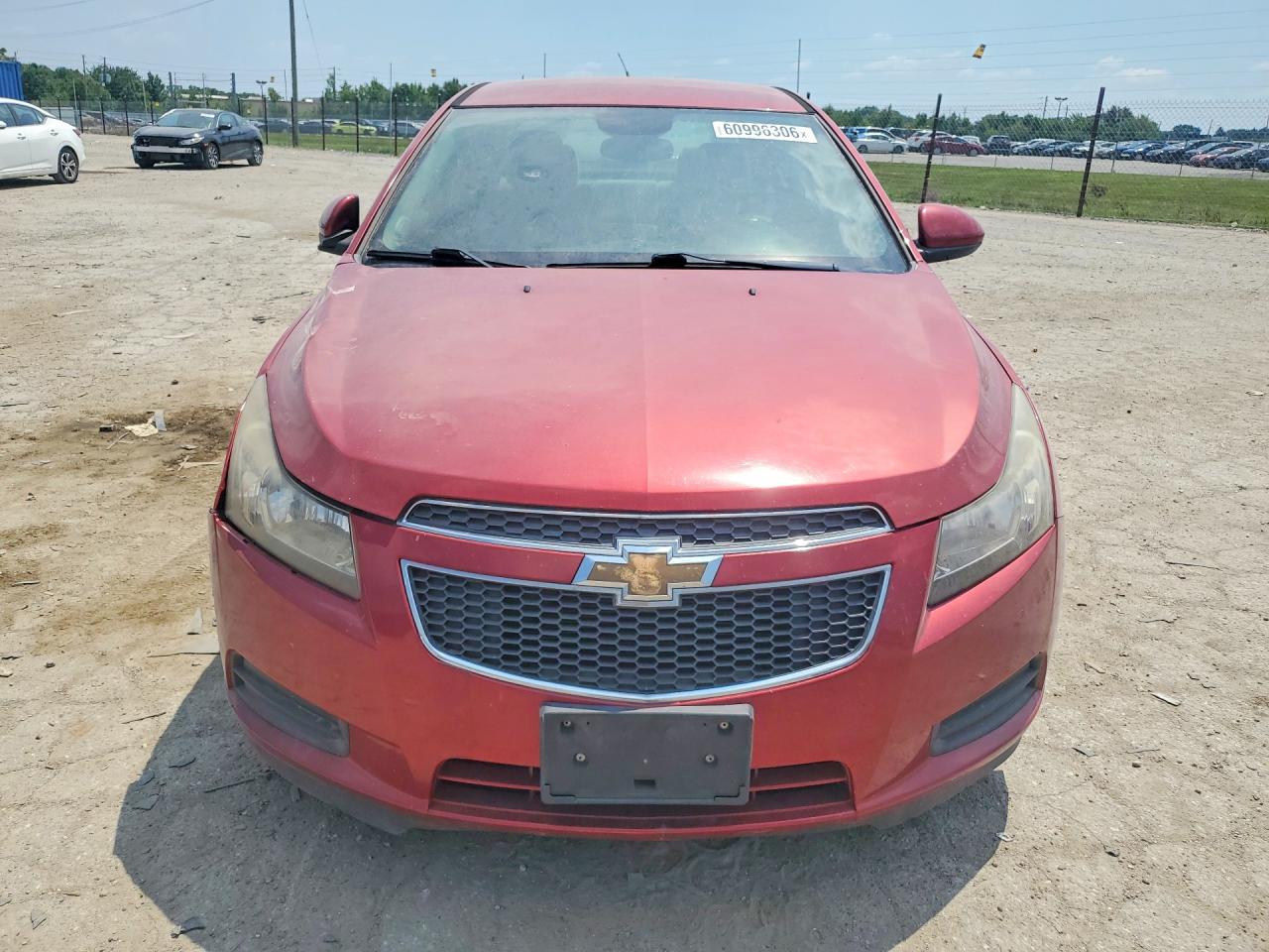 2014 Chevrolet Cruze Красный vin: 1G1PC5SB3E7371887