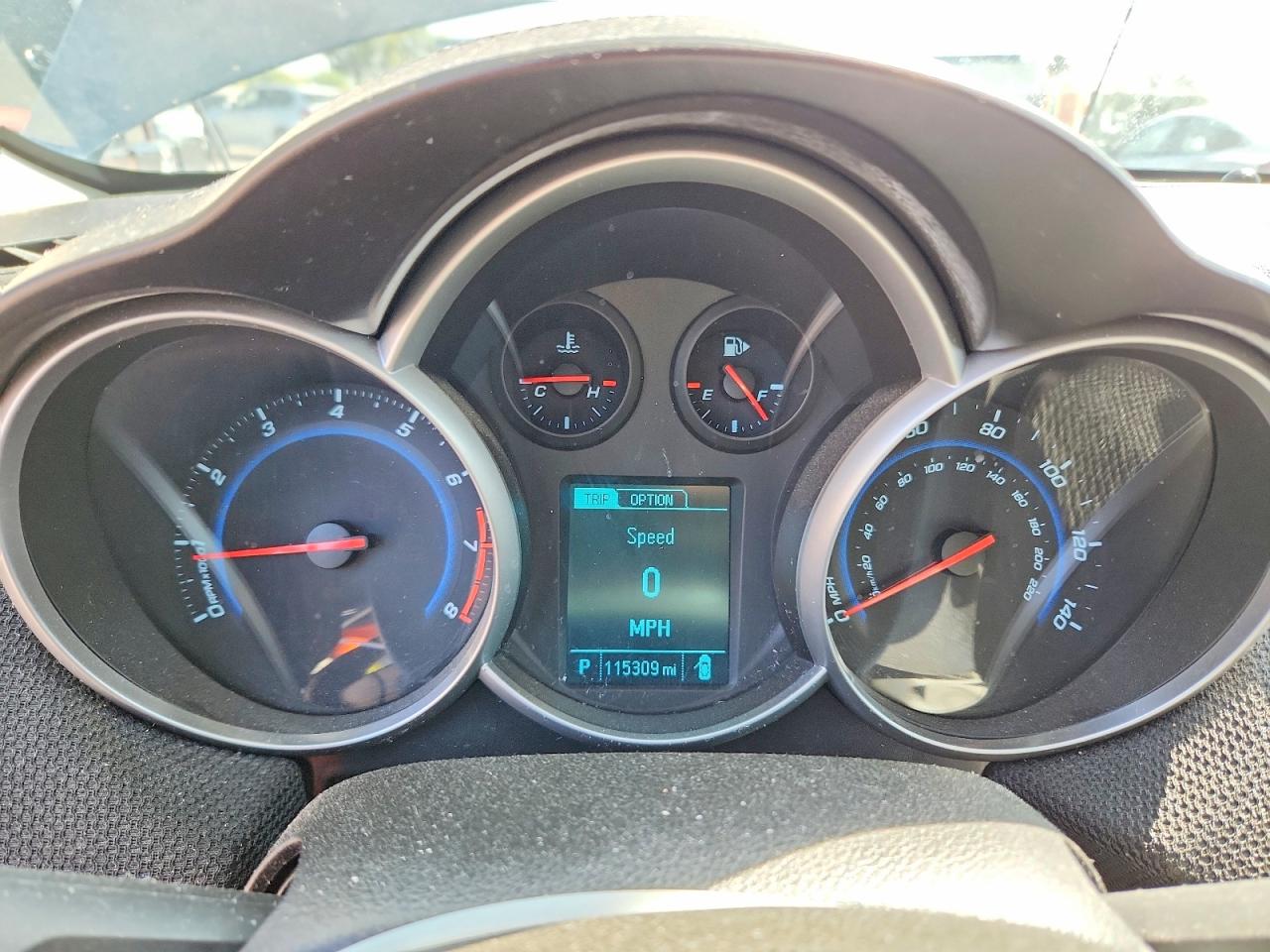 2014 Chevrolet Cruze Lt Blue vin: 1G1PC5SB3E7380055