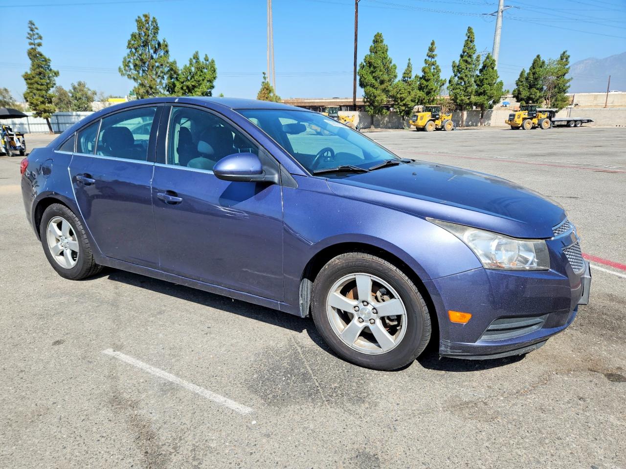 2014 Chevrolet Cruze Lt Blue vin: 1G1PC5SB3E7380055