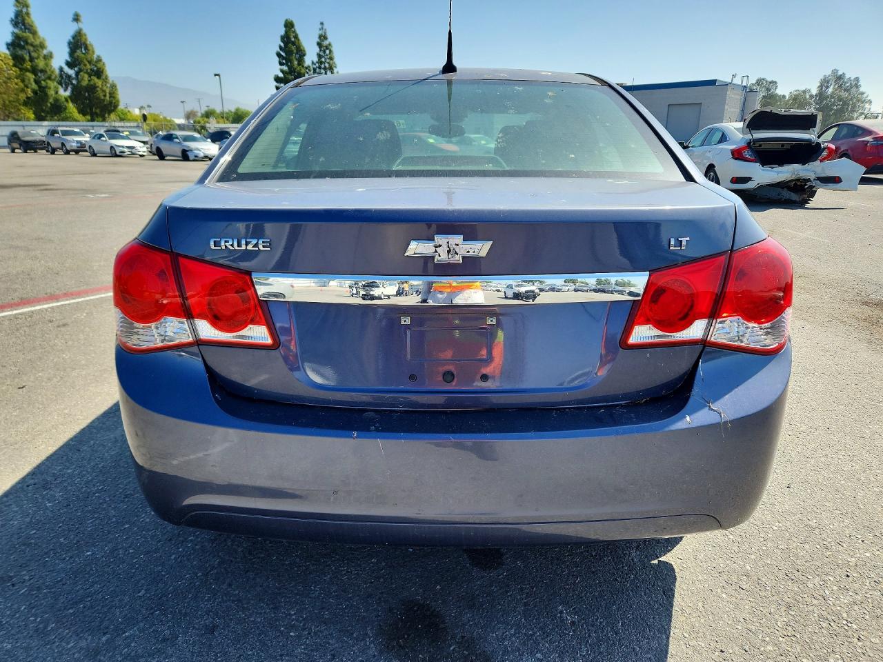2014 Chevrolet Cruze Lt Blue vin: 1G1PC5SB3E7380055