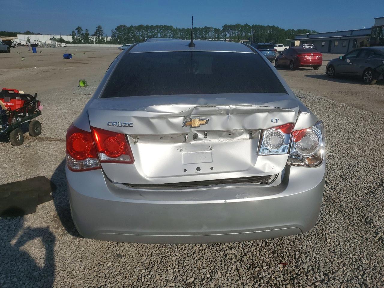 2014 Chevrolet Cruze Lt Silver vin: 1G1PC5SB3E7412325