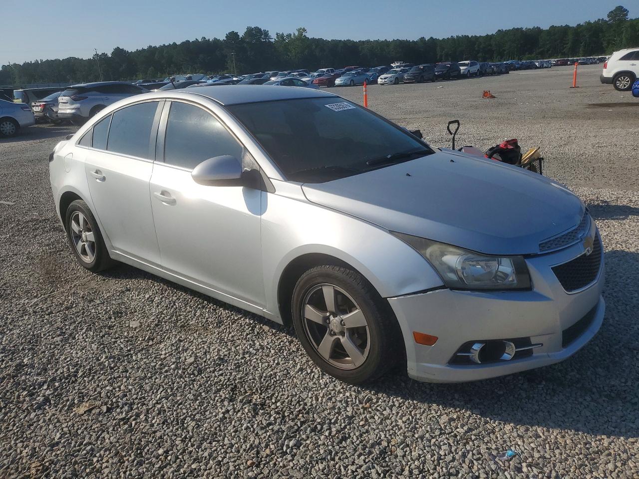 2014 Chevrolet Cruze Lt Silver vin: 1G1PC5SB3E7412325