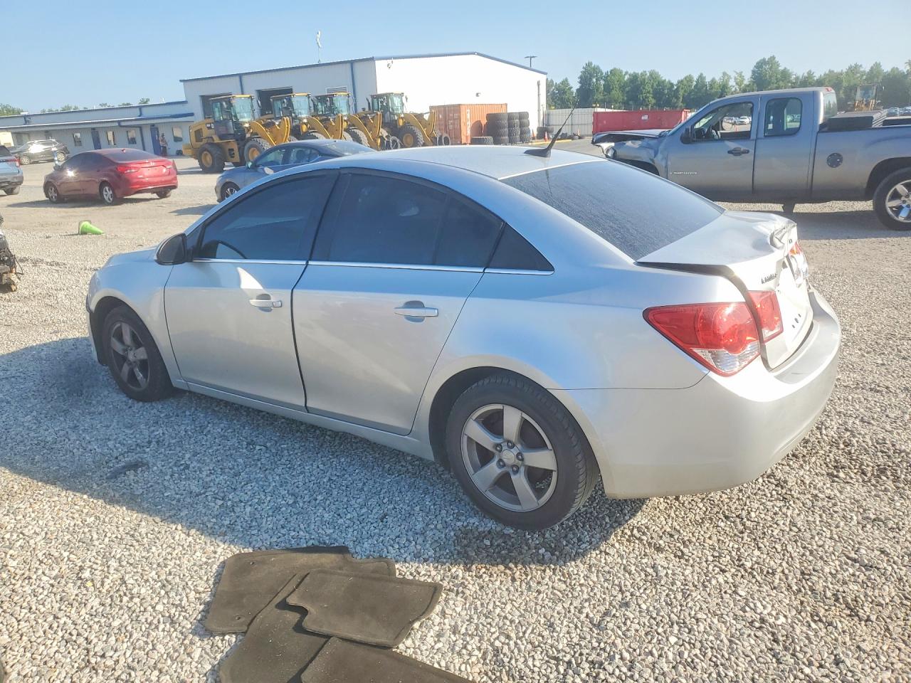 2014 Chevrolet Cruze Lt Silver vin: 1G1PC5SB3E7412325