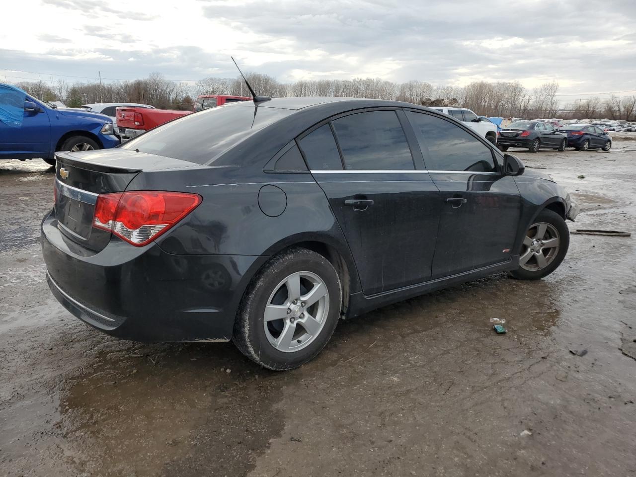 2014 Chevrolet Cruze Lt Black vin: 1G1PC5SB3E7429447