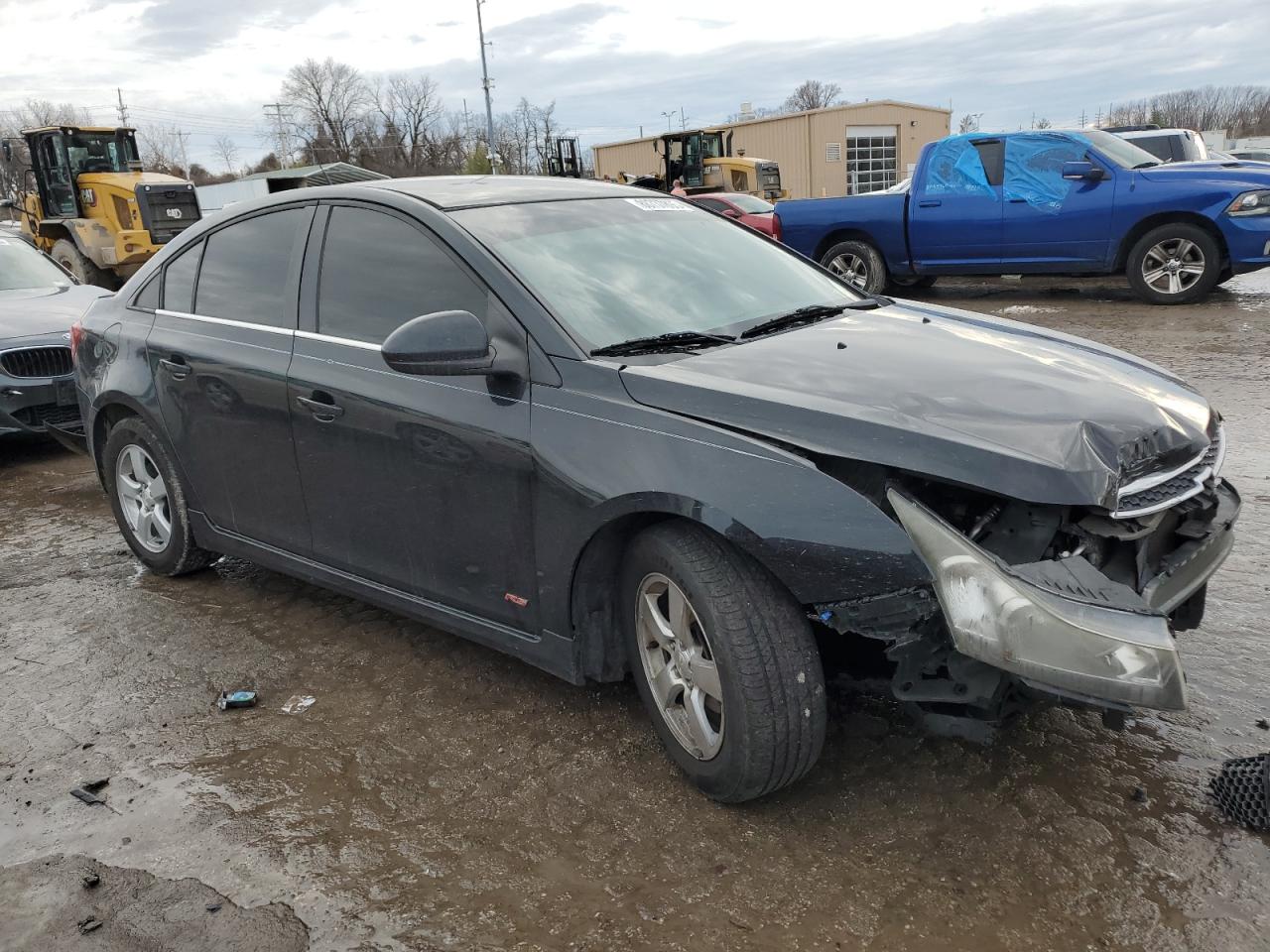 2014 Chevrolet Cruze Lt Black vin: 1G1PC5SB3E7429447