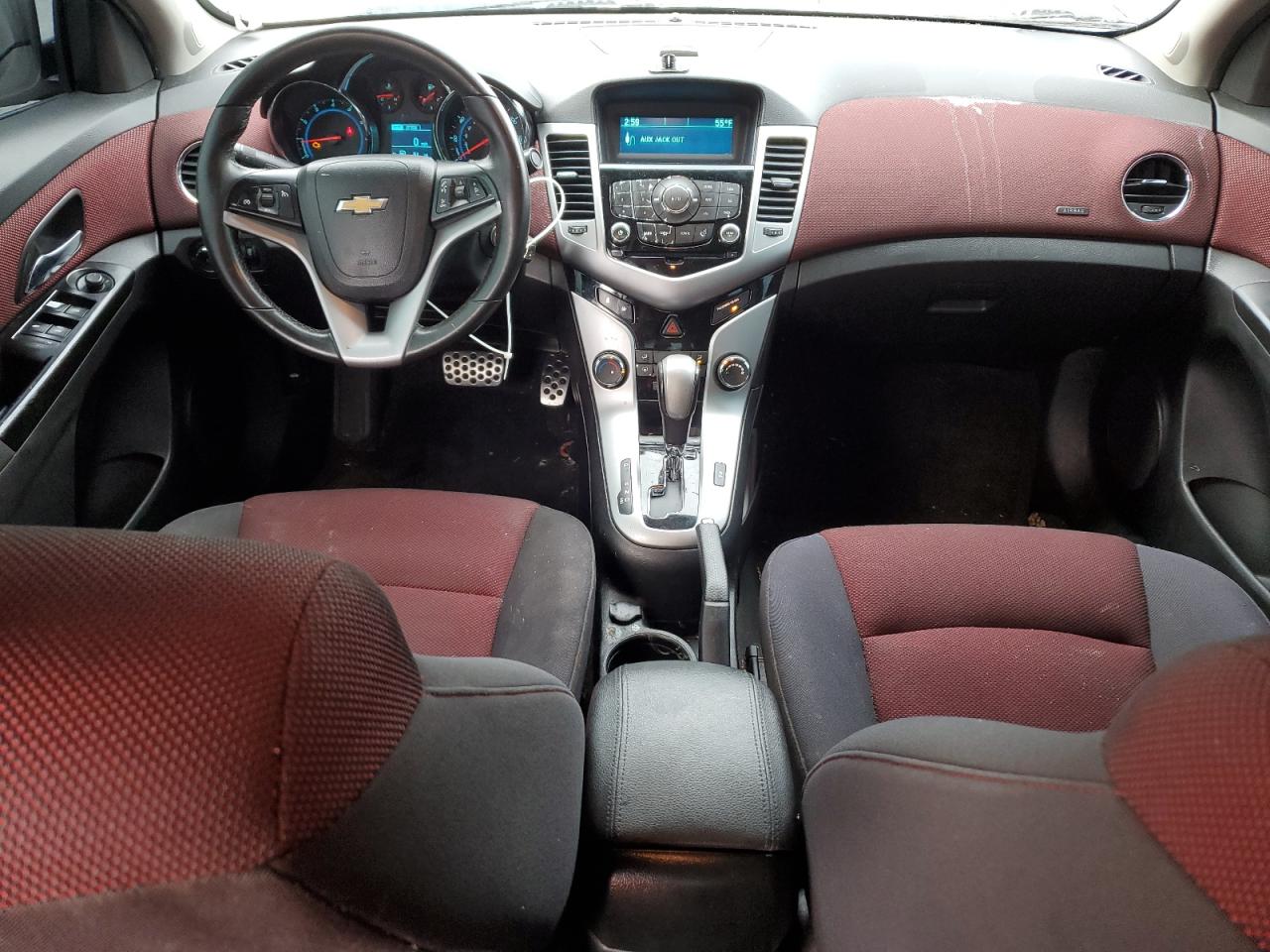 2014 Chevrolet Cruze Lt Black vin: 1G1PC5SB3E7429447