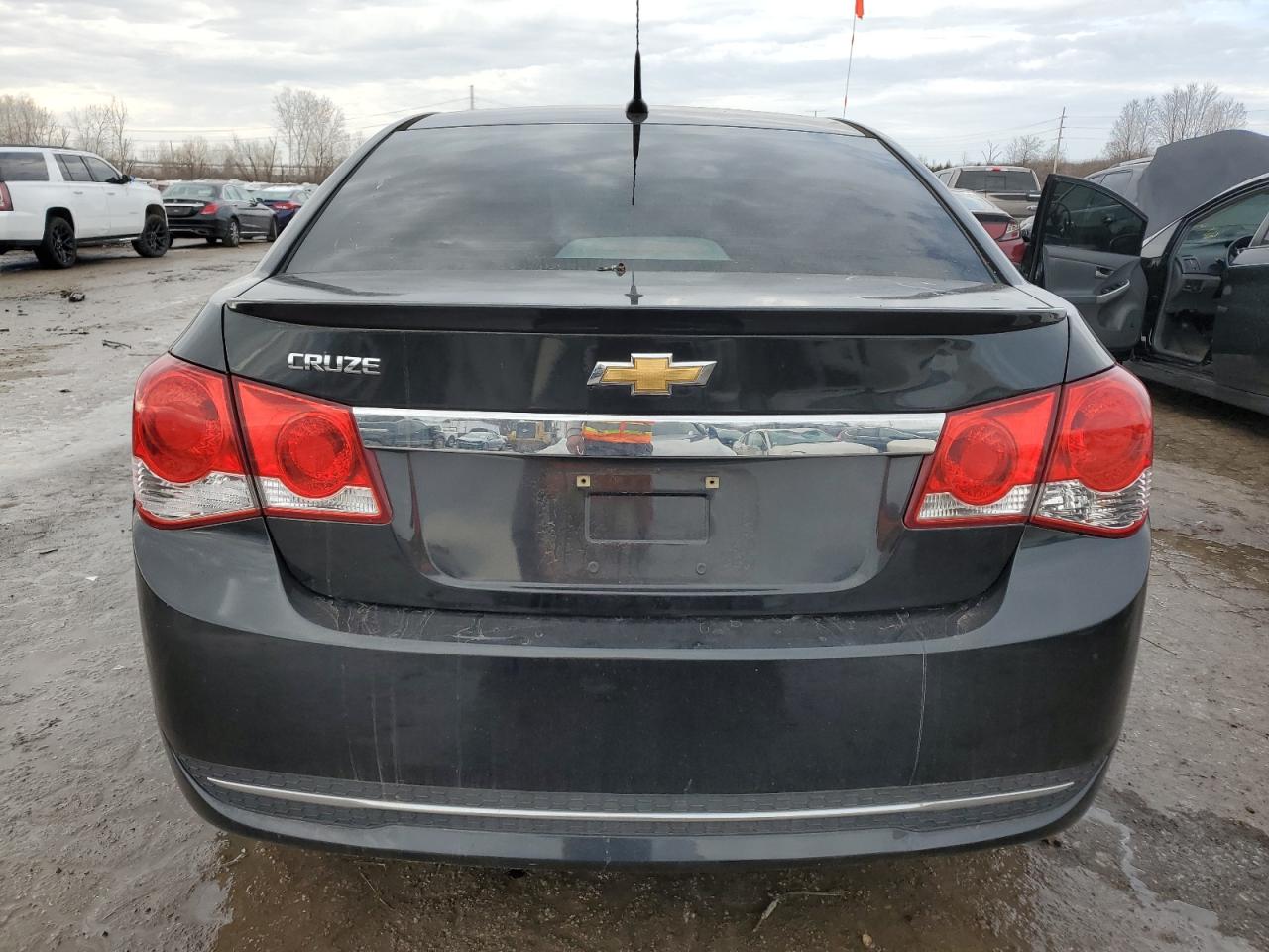 2014 Chevrolet Cruze Lt Black vin: 1G1PC5SB3E7429447