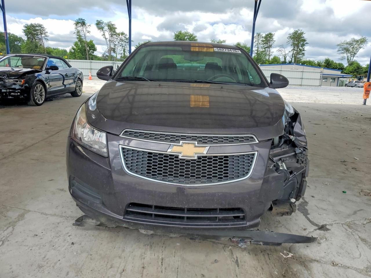 2014 Chevrolet Cruze Lt Gray vin: 1G1PC5SB3E7439007