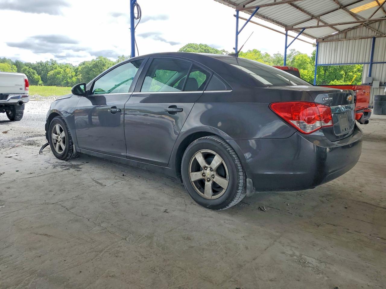 2014 Chevrolet Cruze Lt Gray vin: 1G1PC5SB3E7439007