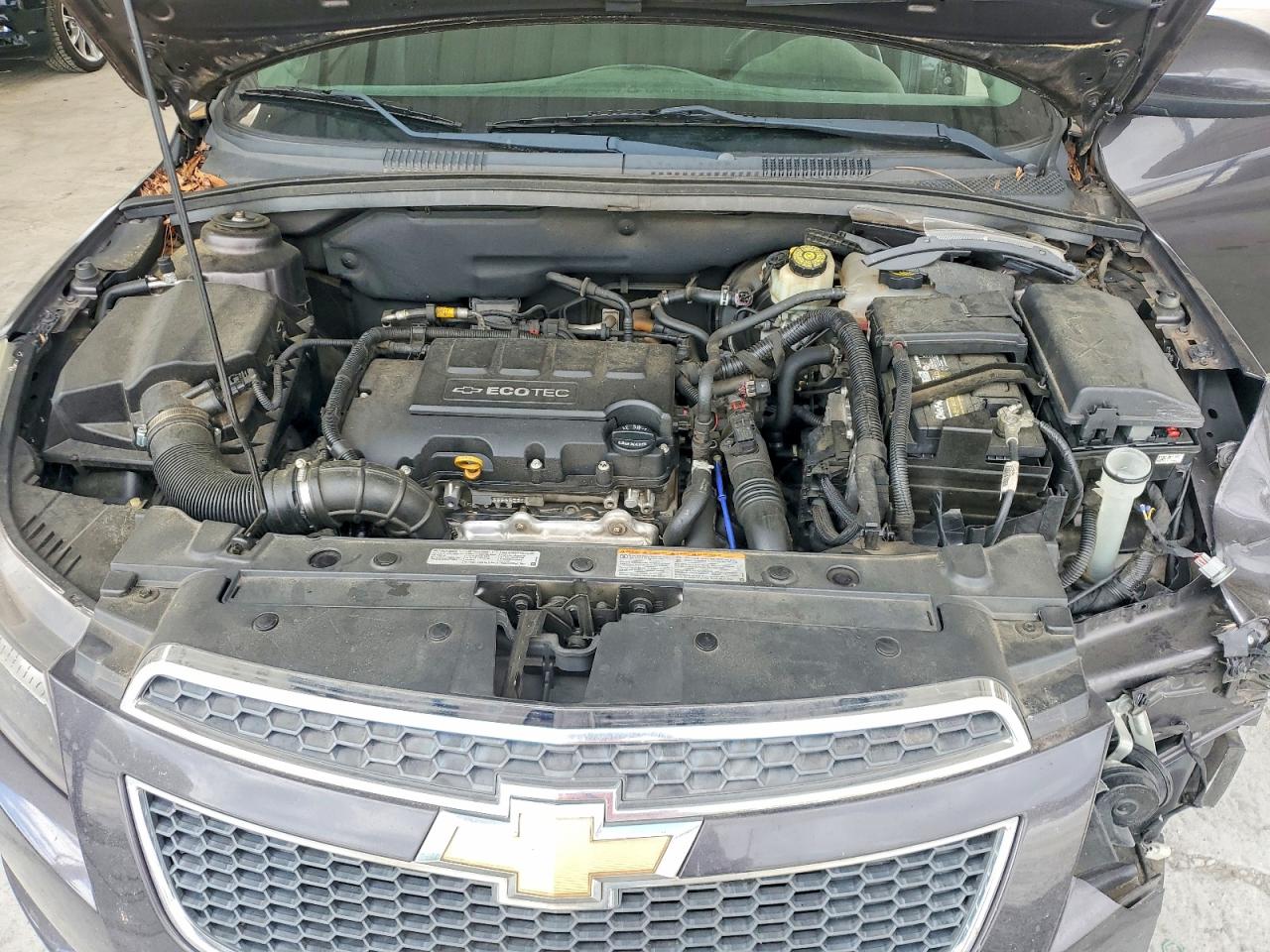 2014 Chevrolet Cruze Lt Gray vin: 1G1PC5SB3E7439007