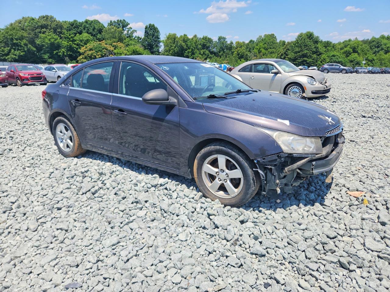 2014 Chevrolet Cruze Lt Black vin: 1G1PC5SB3E7444448