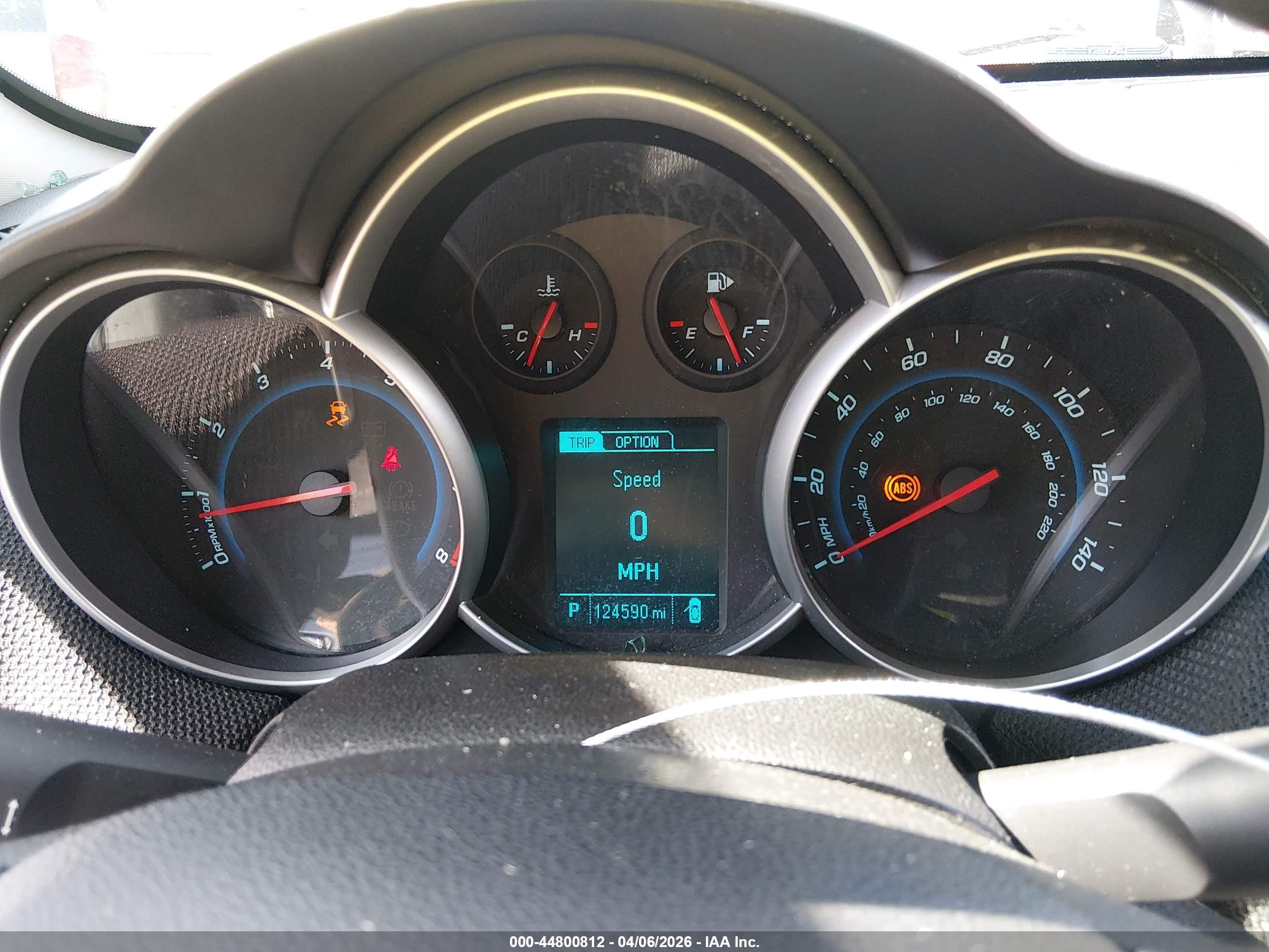 2014 Chevrolet Cruze 1lt Auto Blue vin: 1G1PC5SB3E7454655