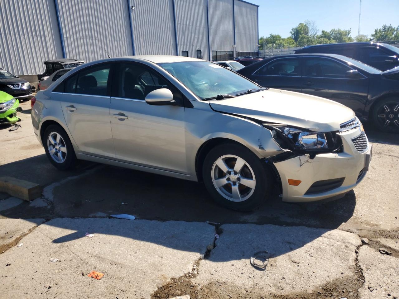 2014 Chevrolet Cruze Lt Beige vin: 1G1PC5SB3E7462884
