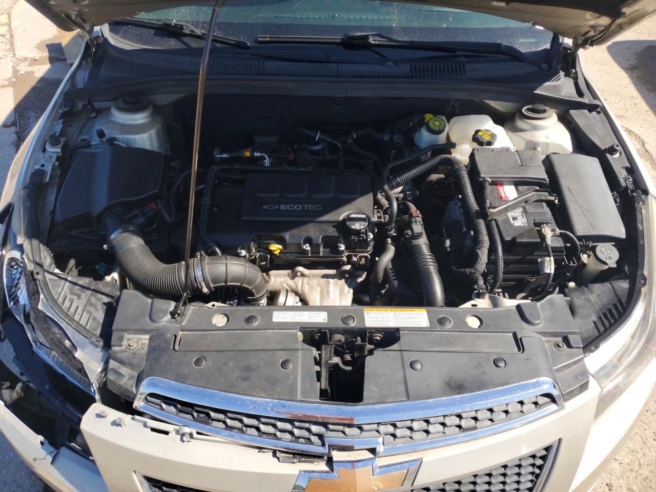2014 Chevrolet Cruze Lt Beige vin: 1G1PC5SB3E7462884