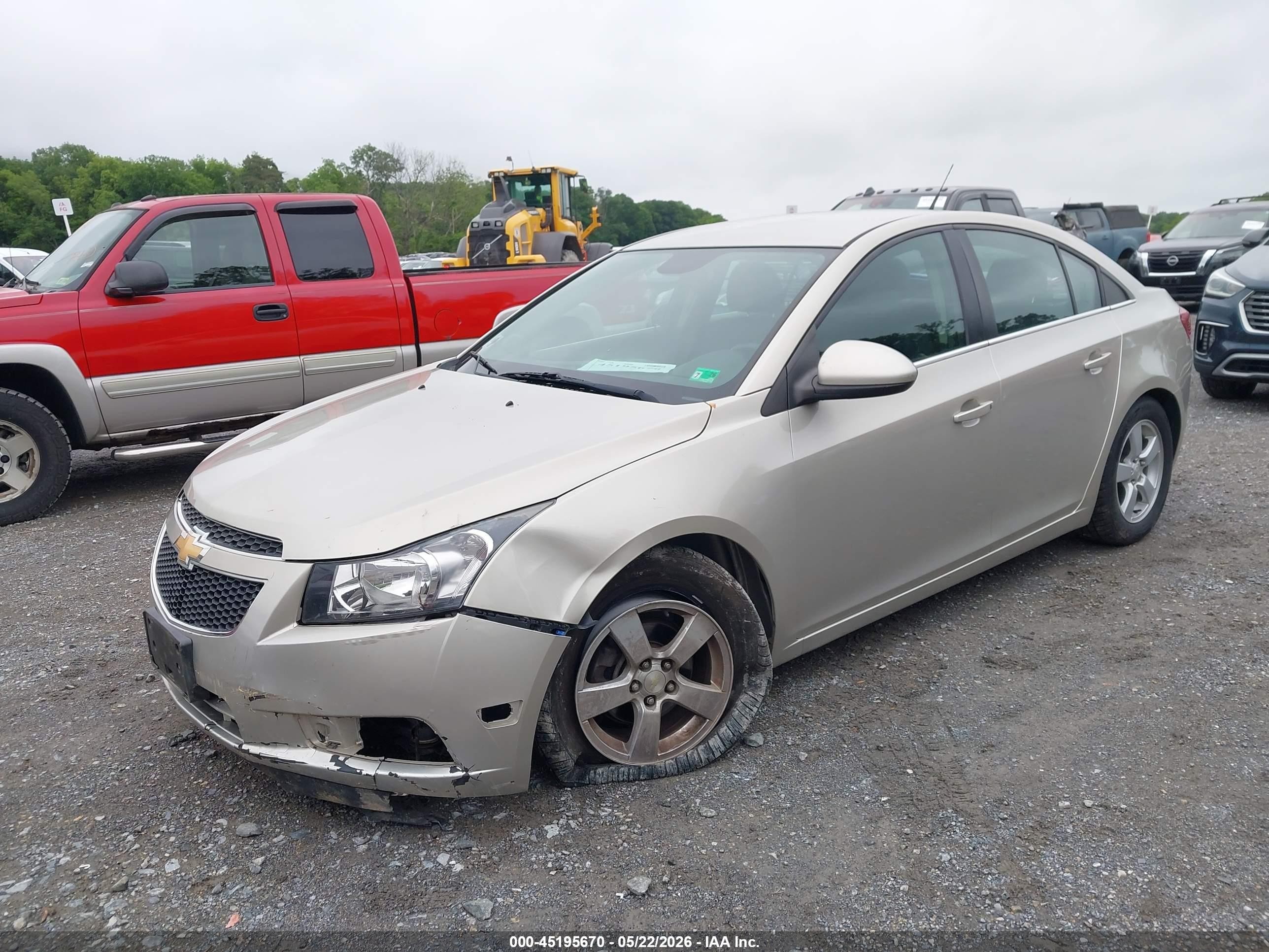 2014 Chevrolet Cruze 1lt Auto Gold vin: 1G1PC5SB3E7466336