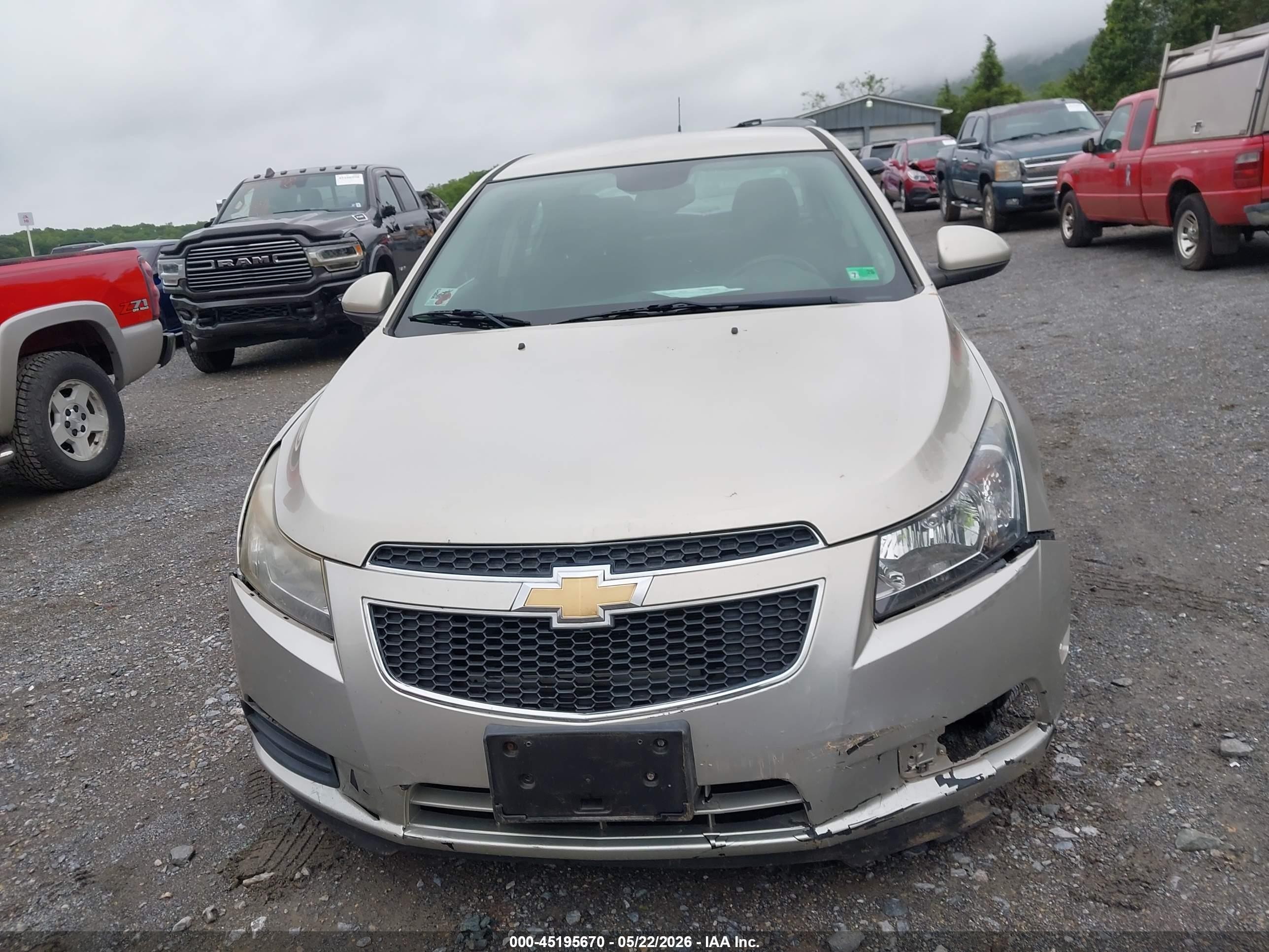 2014 Chevrolet Cruze 1lt Auto Gold vin: 1G1PC5SB3E7466336