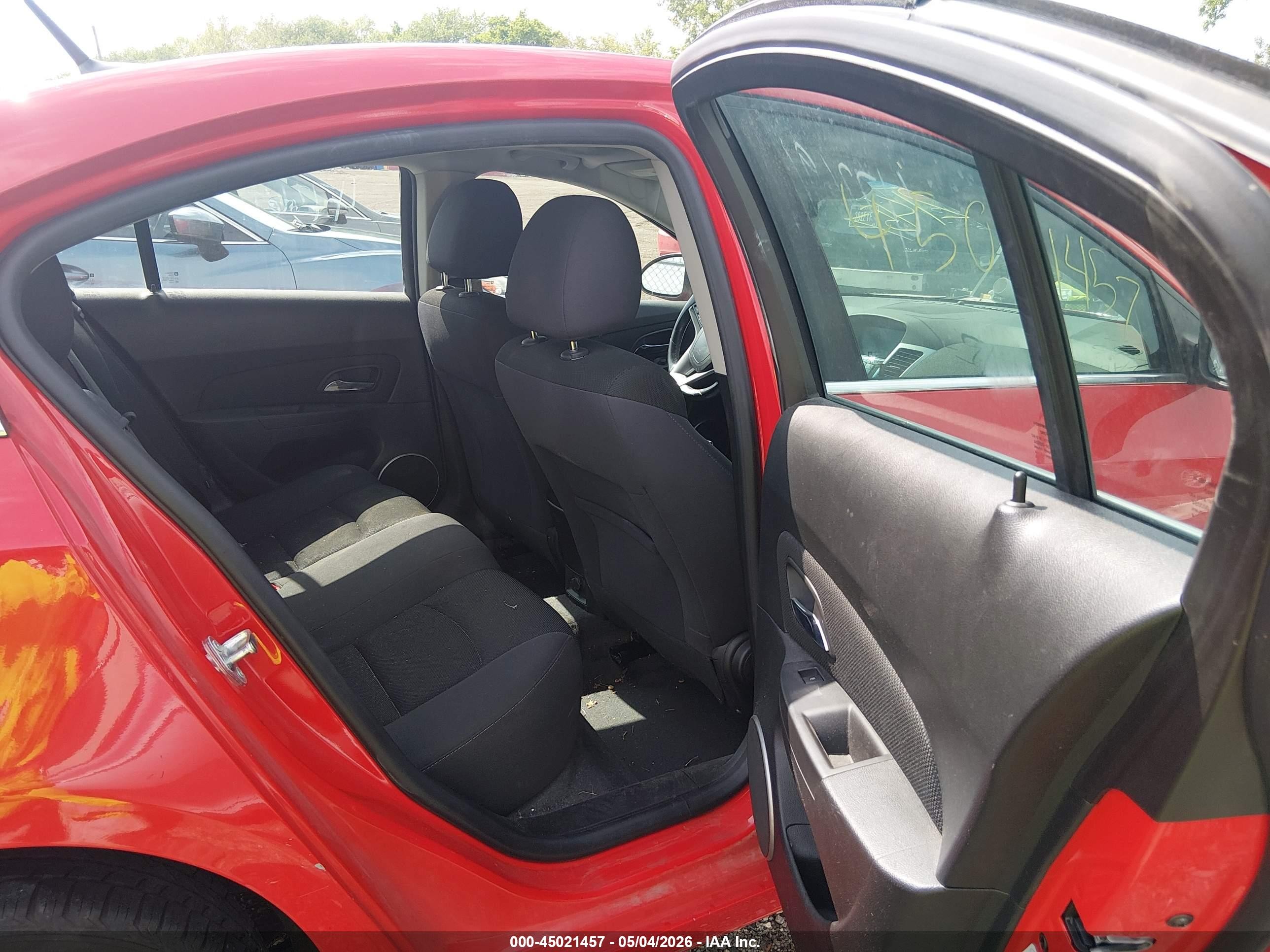 2014 Chevrolet Cruze 1lt Auto Red vin: 1G1PC5SB3E7473691