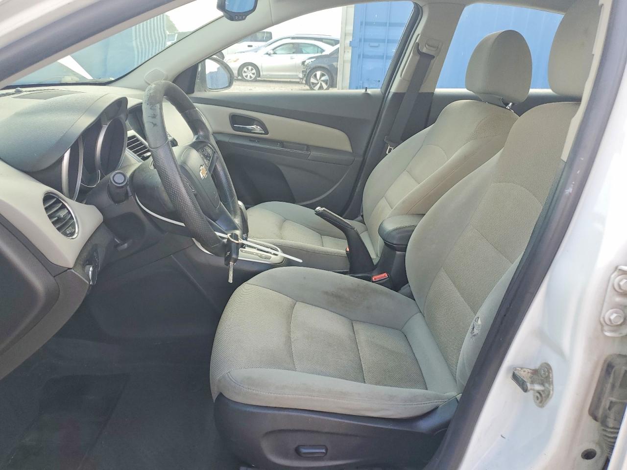 2015 Chevrolet Cruze Lt White vin: 1G1PC5SB3F7137105