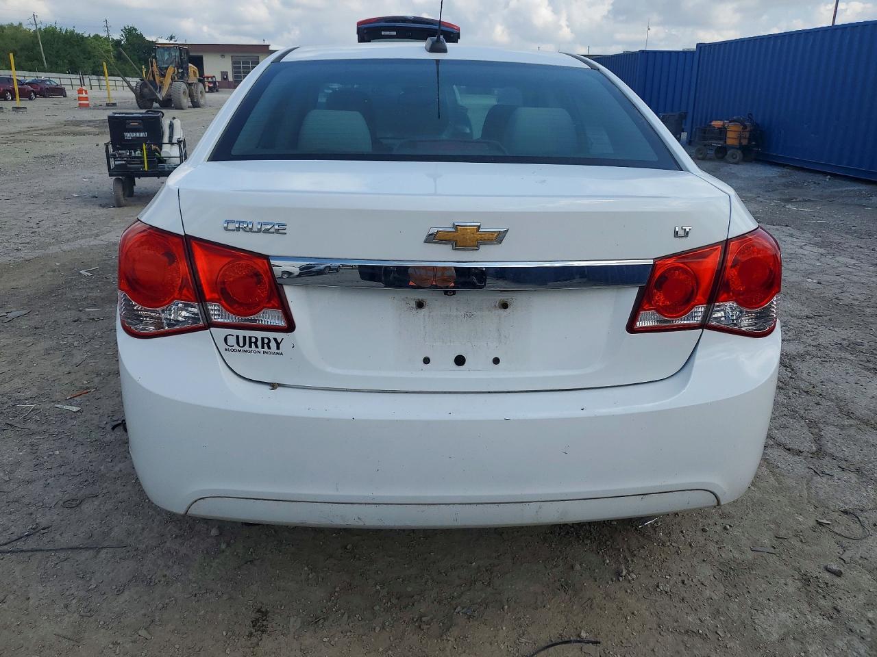 2015 Chevrolet Cruze Lt White vin: 1G1PC5SB3F7137105