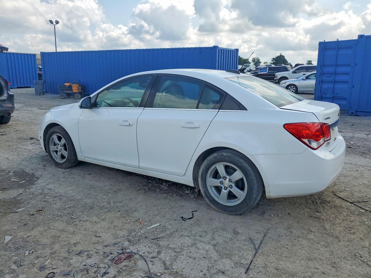 2015 Chevrolet Cruze Lt White vin: 1G1PC5SB3F7137105
