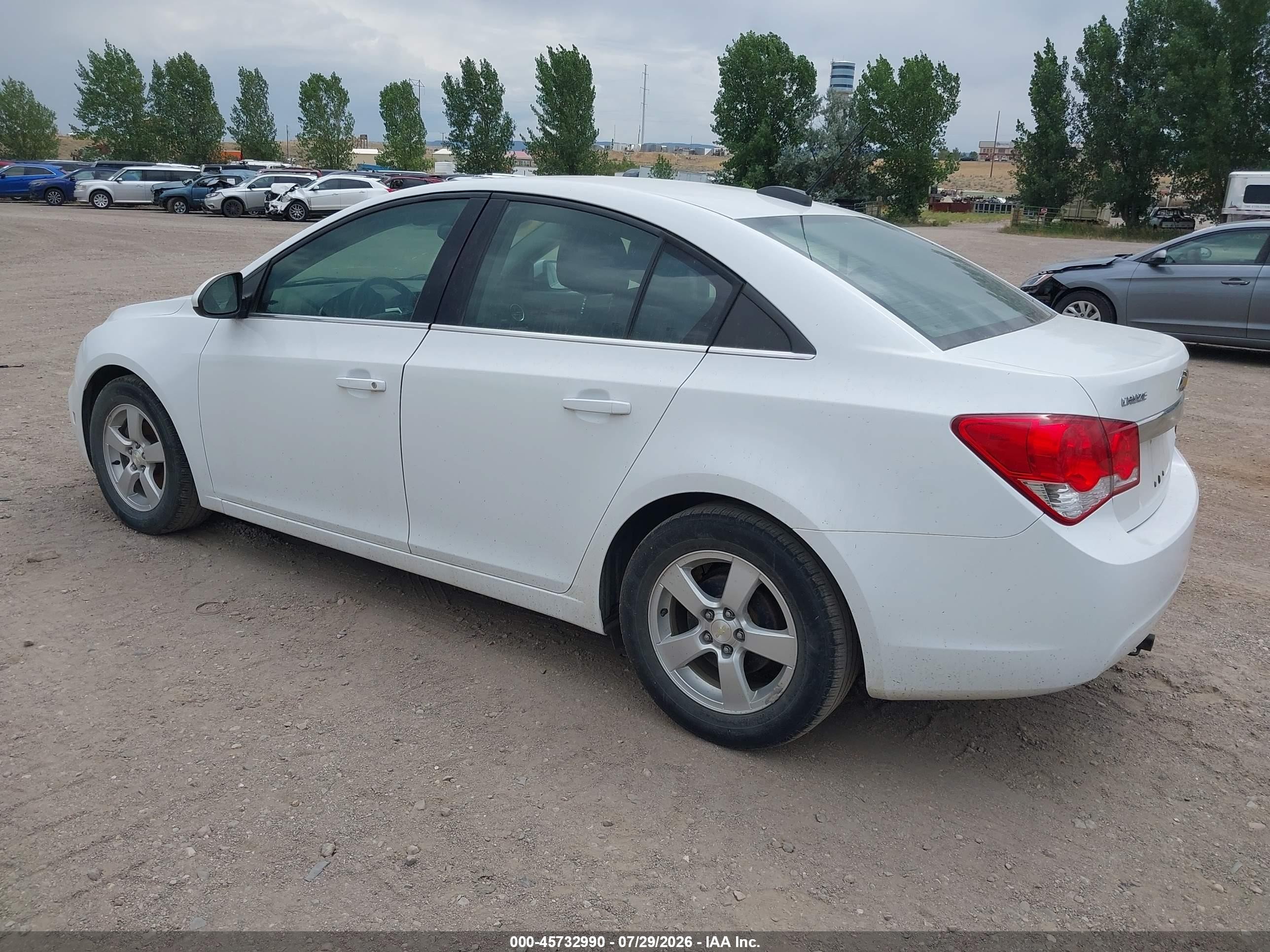2015 Chevrolet Cruze 1lt Auto Белый vin: 1G1PC5SB3F7155846
