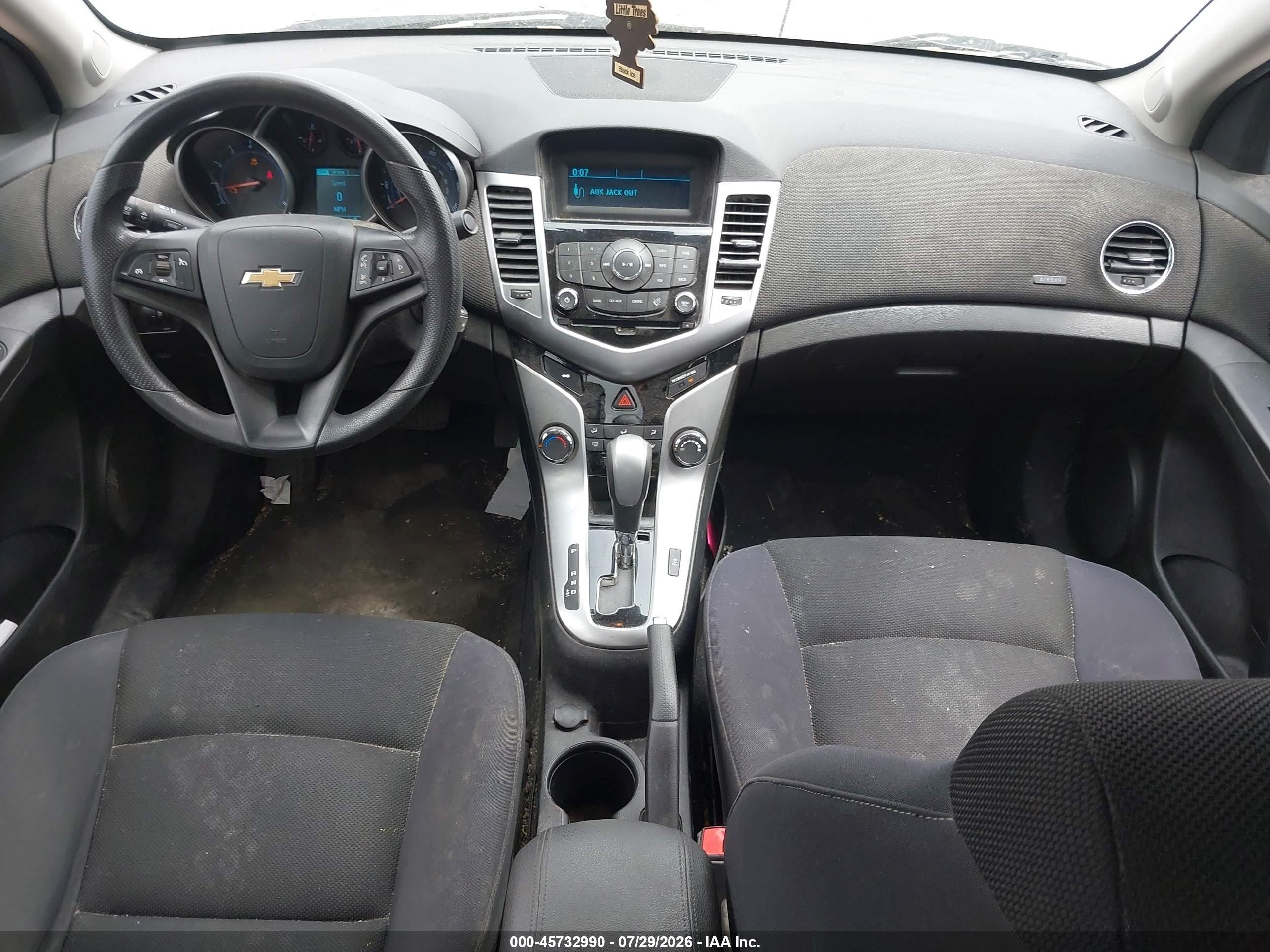 2015 Chevrolet Cruze 1lt Auto Белый vin: 1G1PC5SB3F7155846