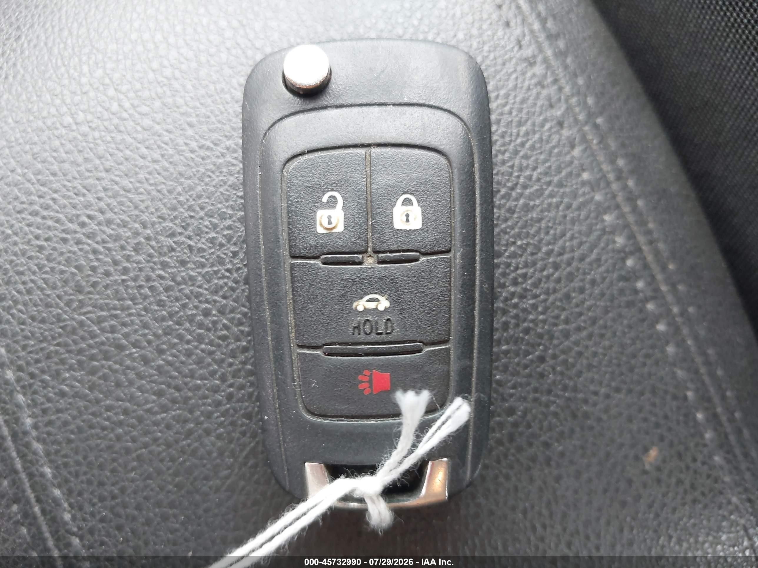 2015 Chevrolet Cruze 1lt Auto Белый vin: 1G1PC5SB3F7155846