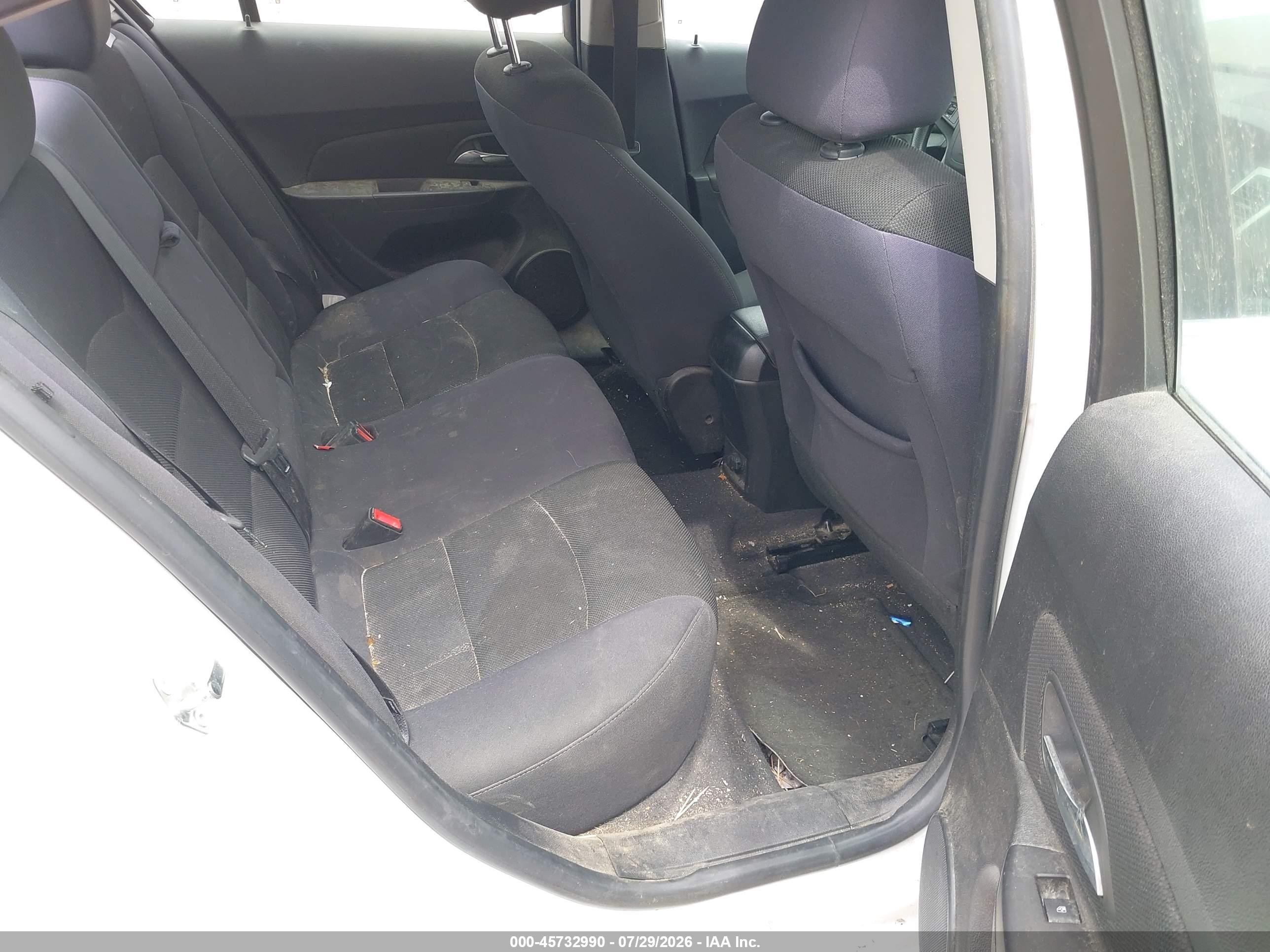 2015 Chevrolet Cruze 1lt Auto Белый vin: 1G1PC5SB3F7155846