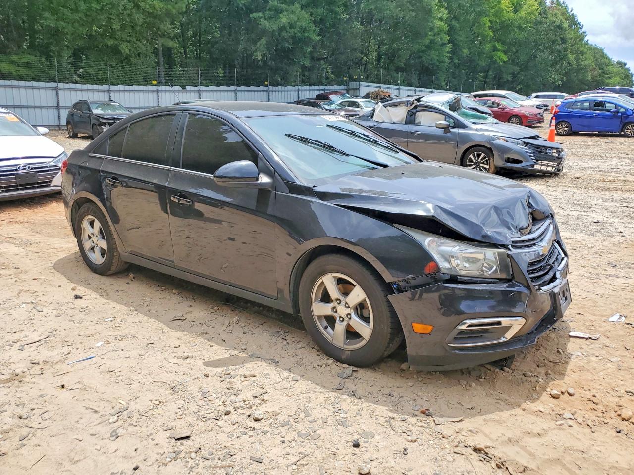 2015 Chevrolet Cruze Lt Black vin: 1G1PC5SB3F7162554