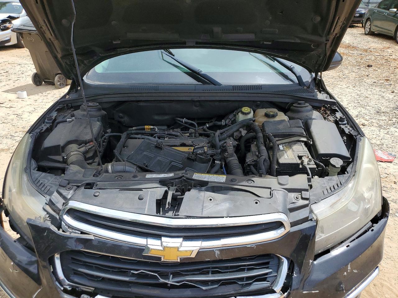 2015 Chevrolet Cruze Lt Black vin: 1G1PC5SB3F7162554