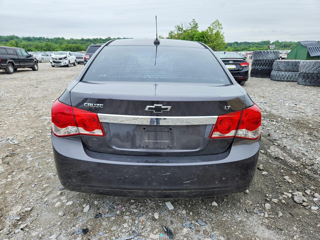 2015 Chevrolet Cruze Lt Gray vin: 1G1PC5SB3F7166538