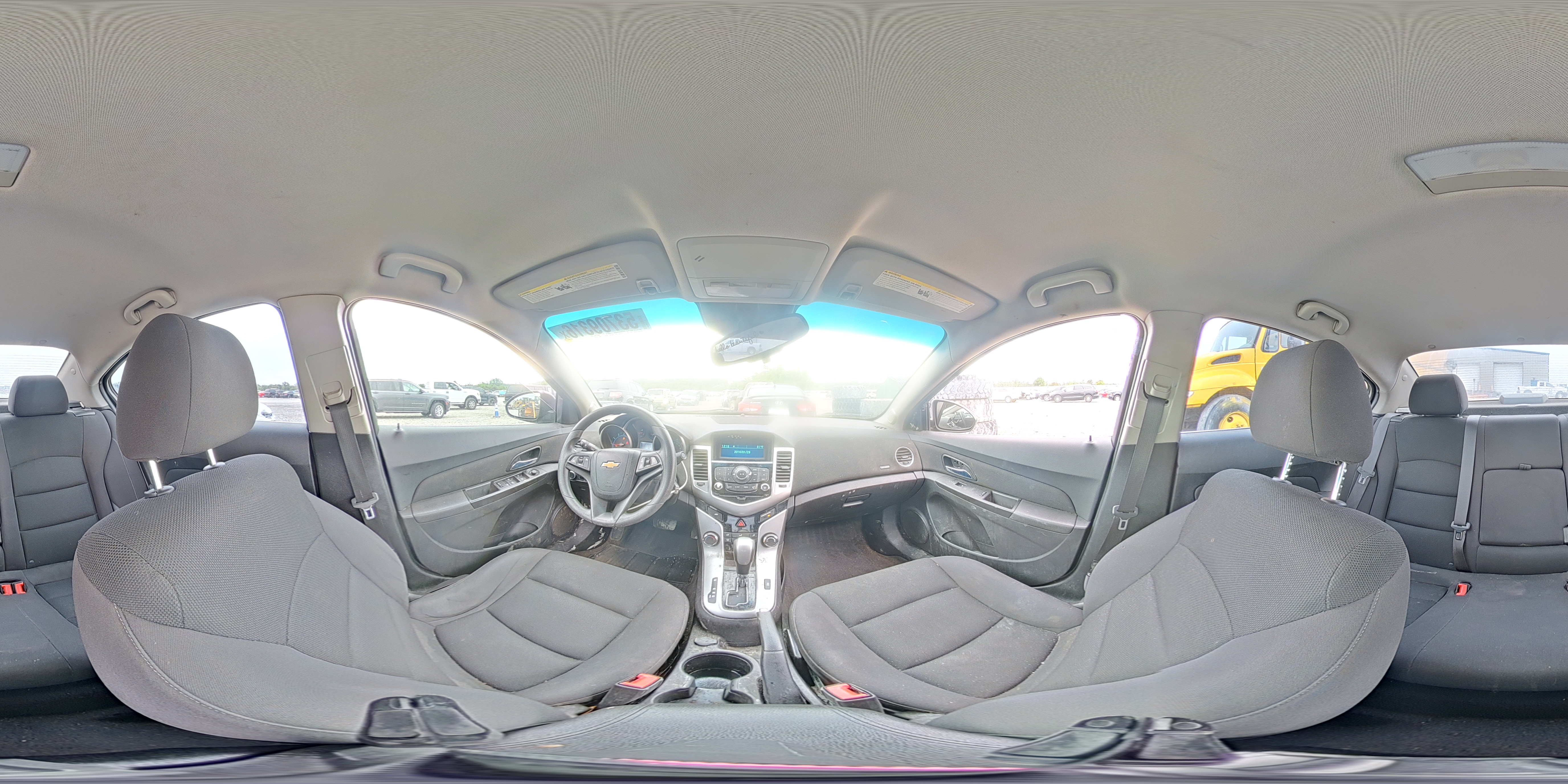 2015 Chevrolet Cruze Lt Gray vin: 1G1PC5SB3F7166538