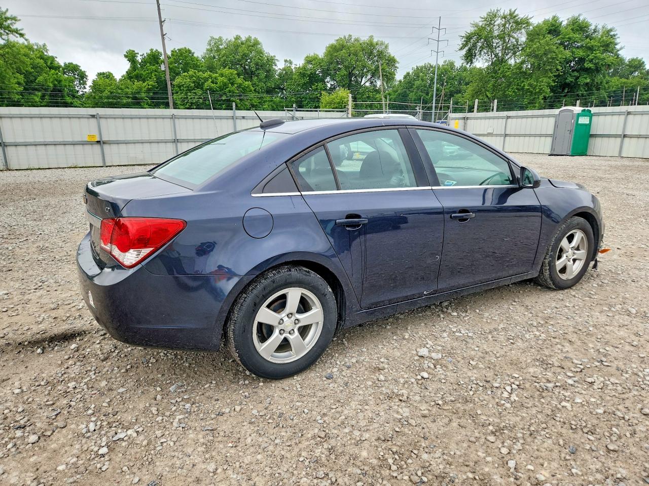 2015 Chevrolet Cruze Lt Blue vin: 1G1PC5SB3F7187762