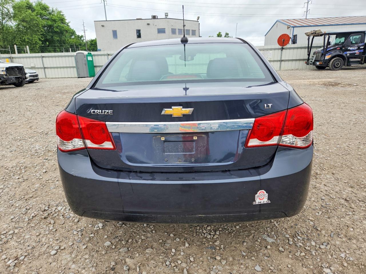 2015 Chevrolet Cruze Lt Blue vin: 1G1PC5SB3F7187762