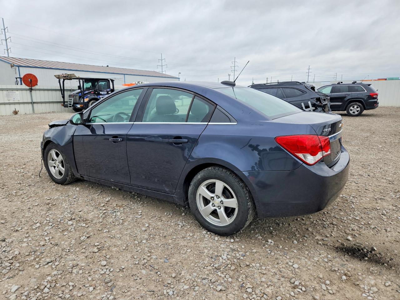 2015 Chevrolet Cruze Lt Blue vin: 1G1PC5SB3F7187762