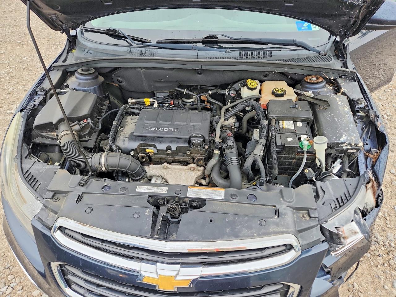 2015 Chevrolet Cruze Lt Blue vin: 1G1PC5SB3F7187762