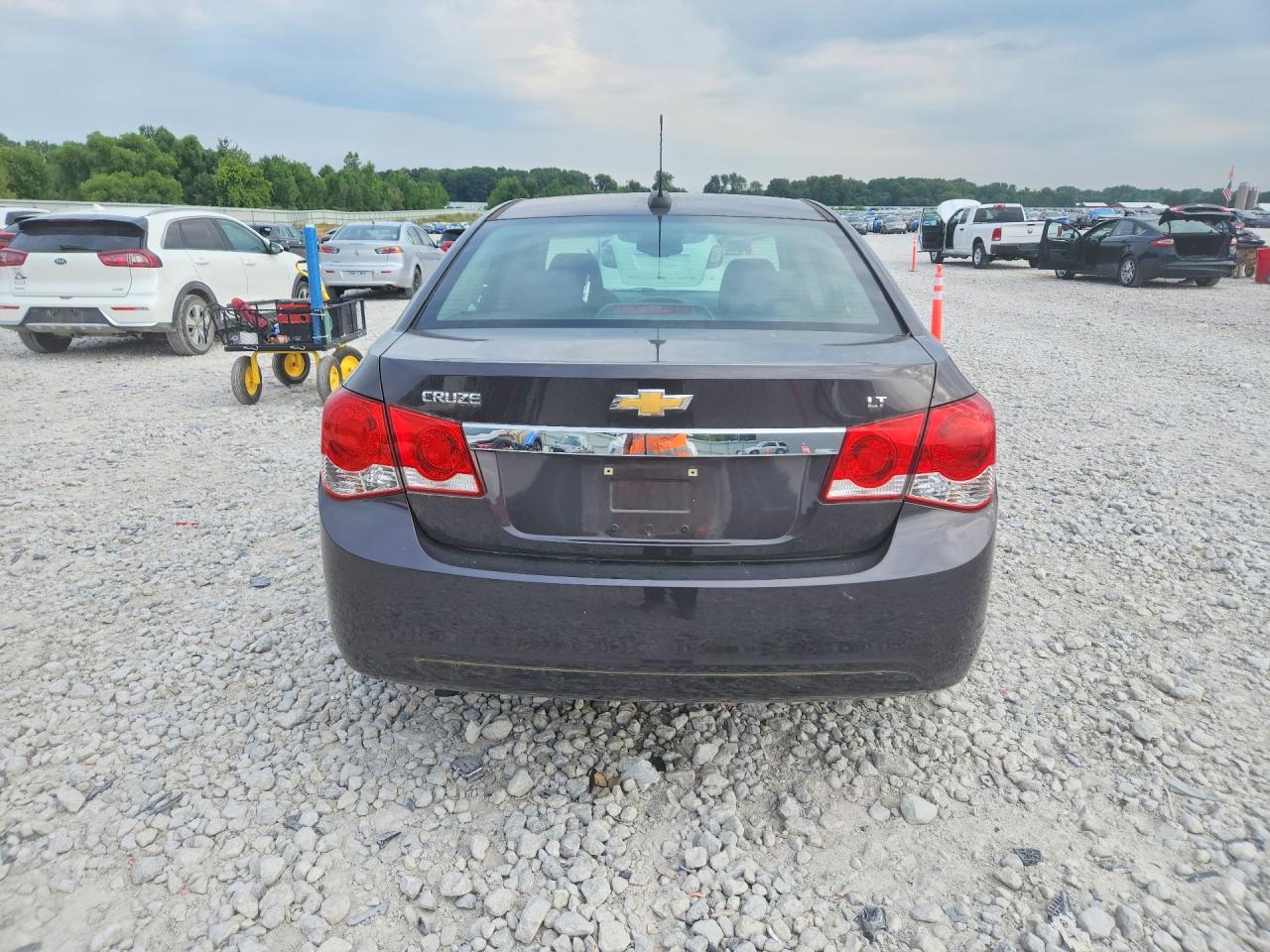 2015 Chevrolet Cruze Lt Black vin: 1G1PC5SB3F7188202