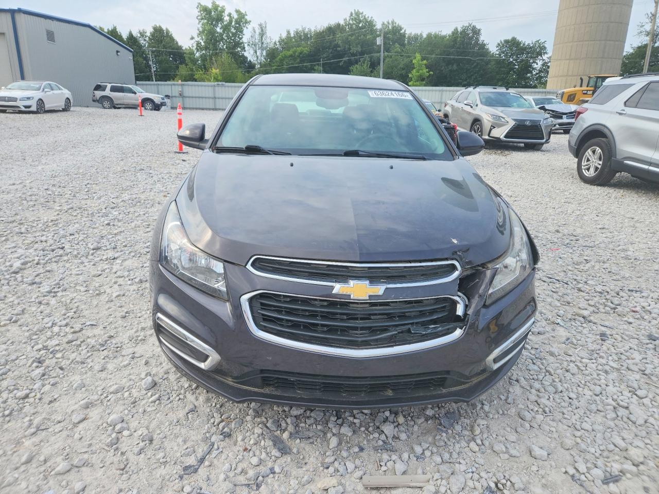 2015 Chevrolet Cruze Lt Black vin: 1G1PC5SB3F7188202
