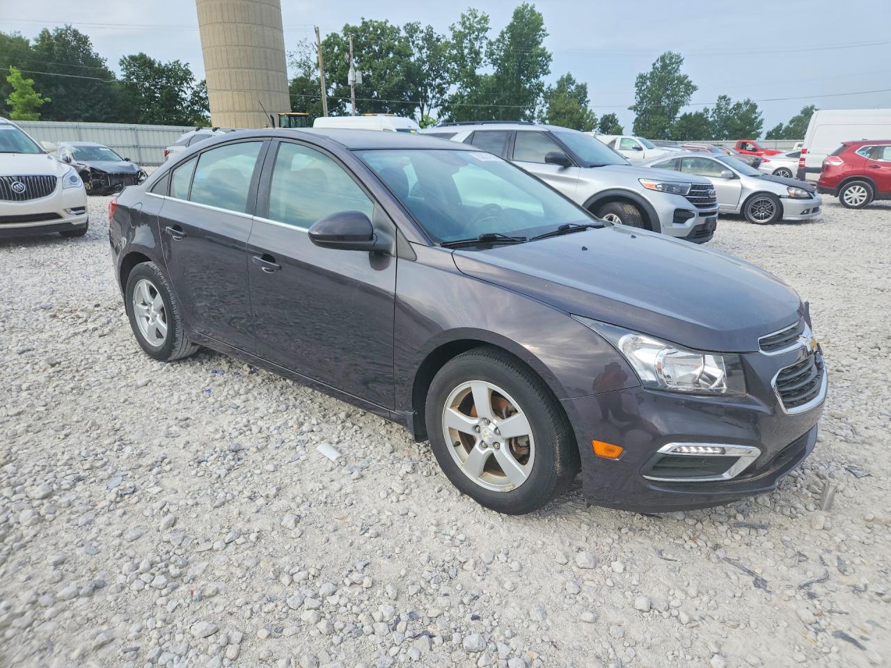 2015 Chevrolet Cruze Lt Black vin: 1G1PC5SB3F7188202