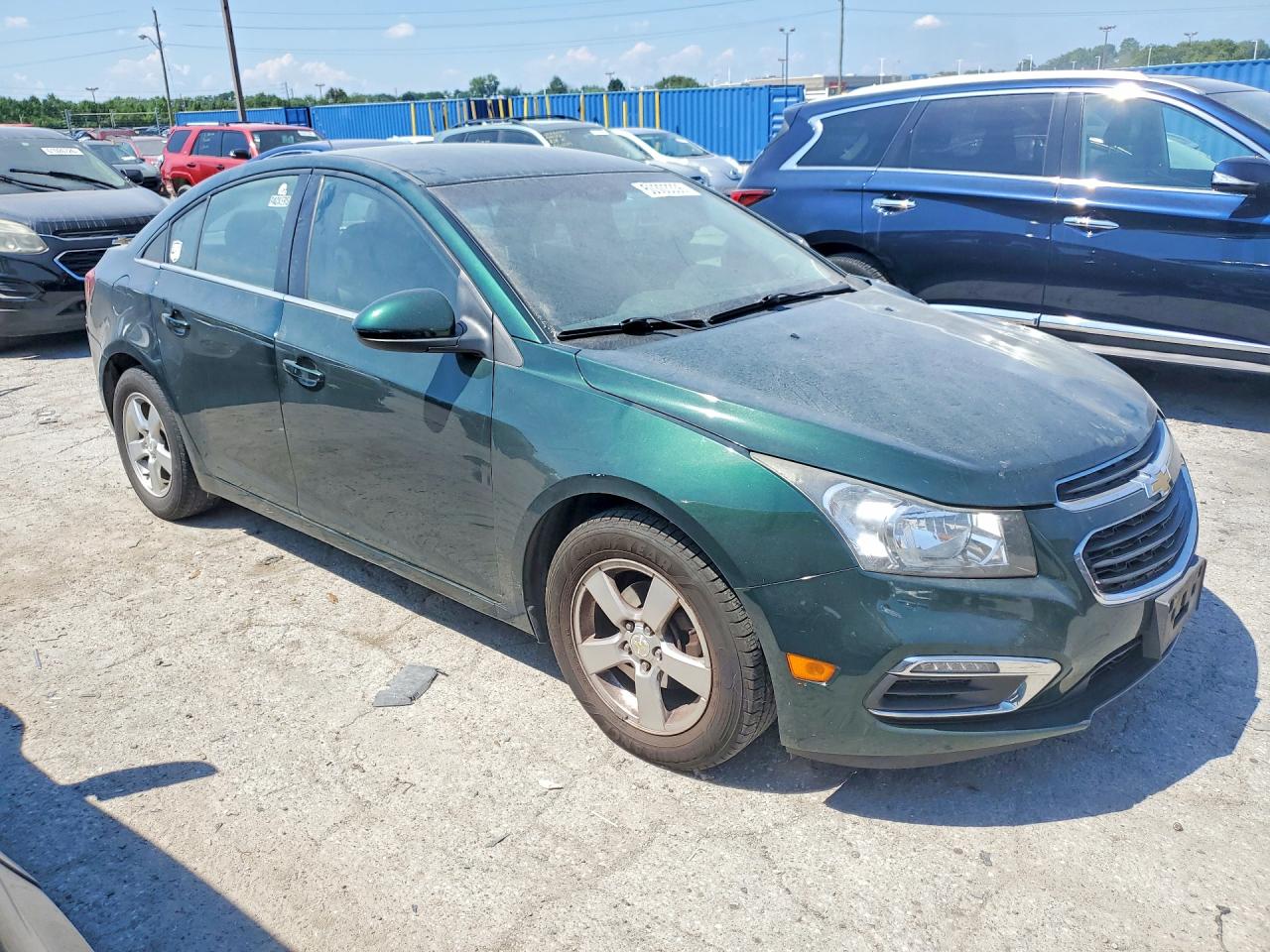 2015 Chevrolet Cruze Lt Green vin: 1G1PC5SB3F7200820