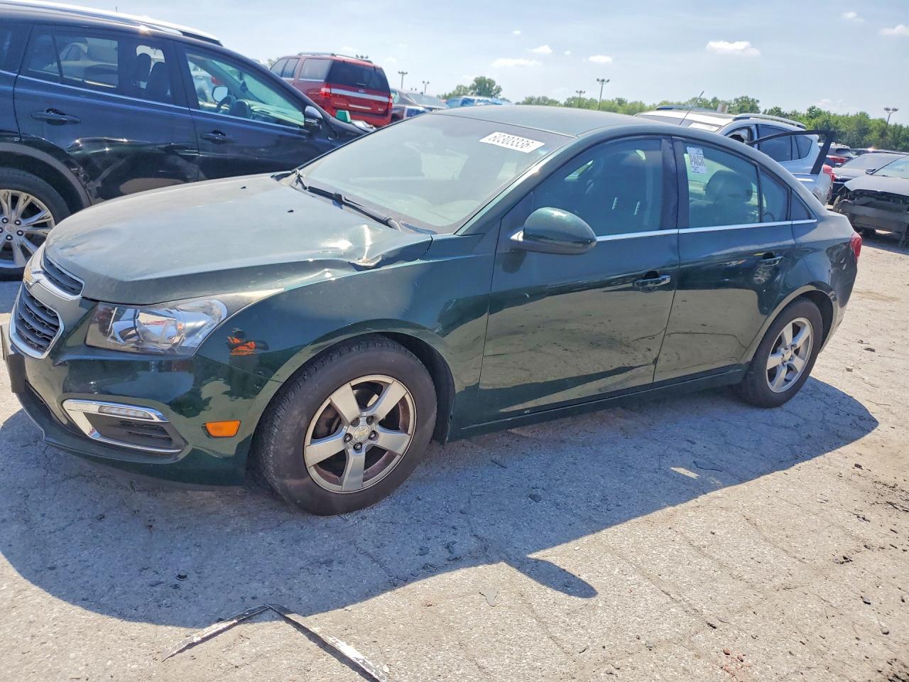 2015 Chevrolet Cruze Lt Green vin: 1G1PC5SB3F7200820