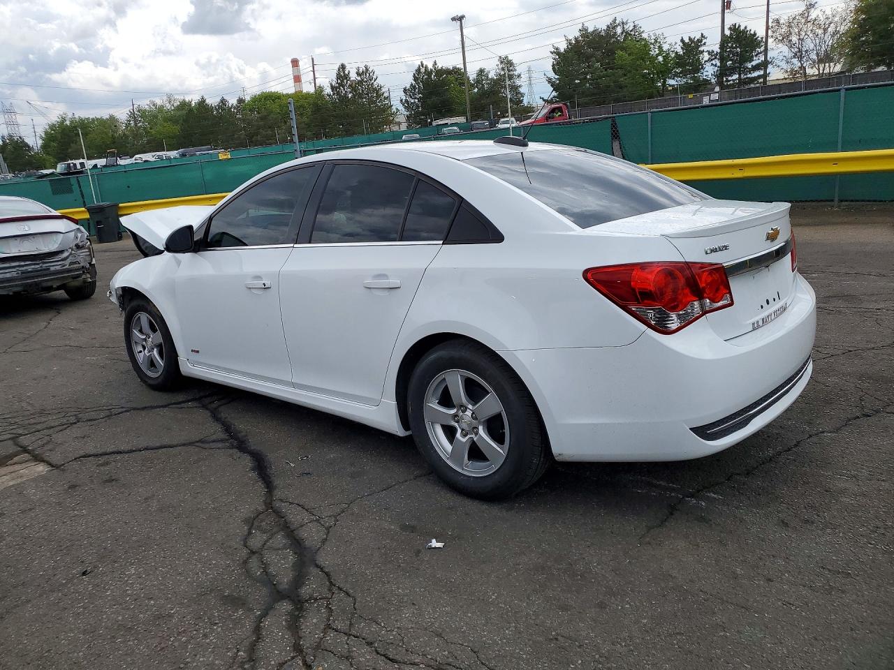 2015 Chevrolet Cruze Lt White vin: 1G1PC5SB3F7202311