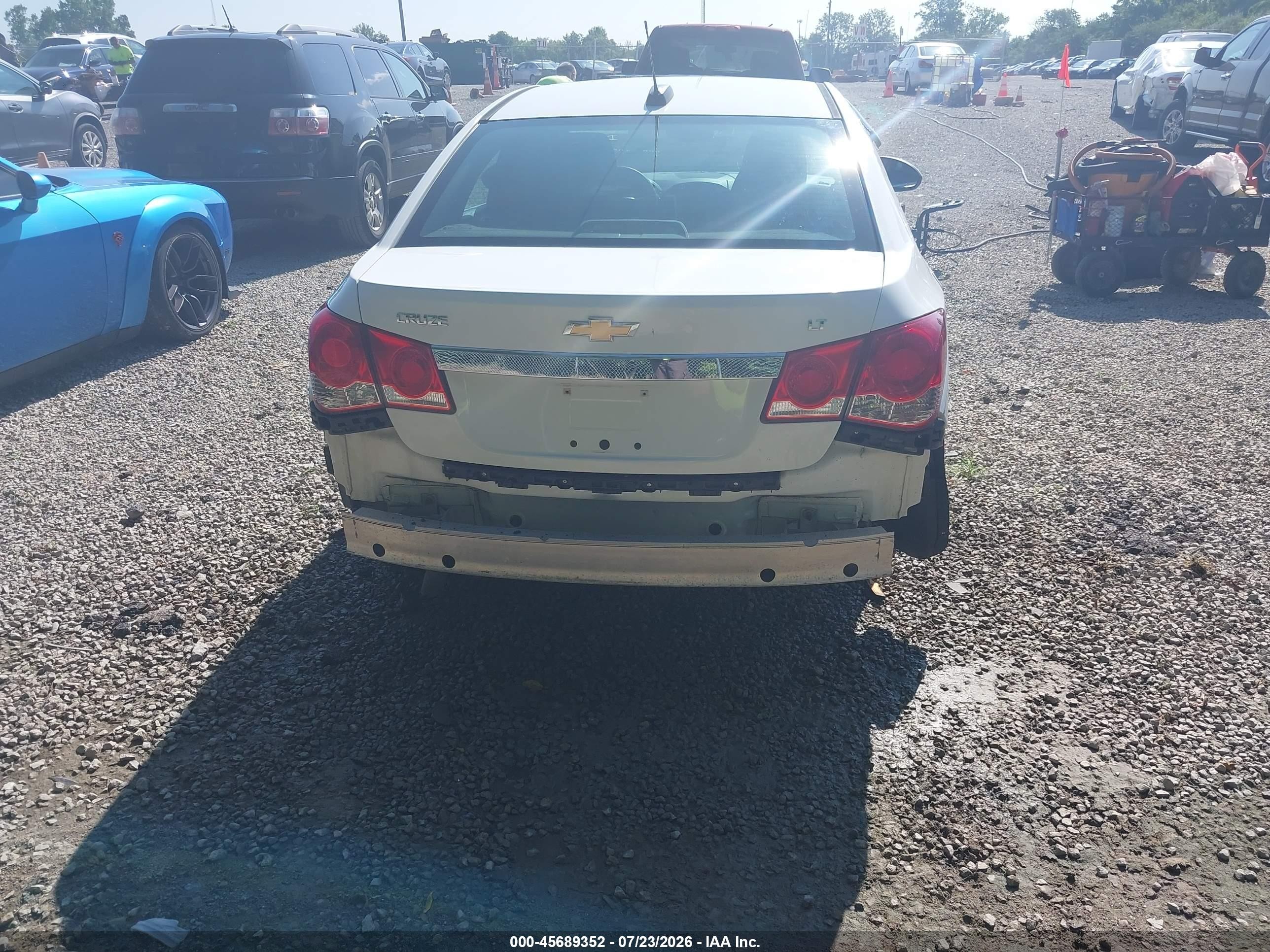 2015 Chevrolet Cruze 1lt Auto White vin: 1G1PC5SB3F7208822