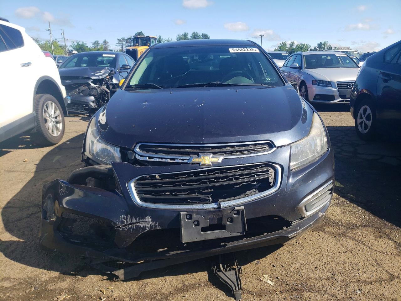 2015 Chevrolet Cruze Lt Blue vin: 1G1PC5SB3F7209615
