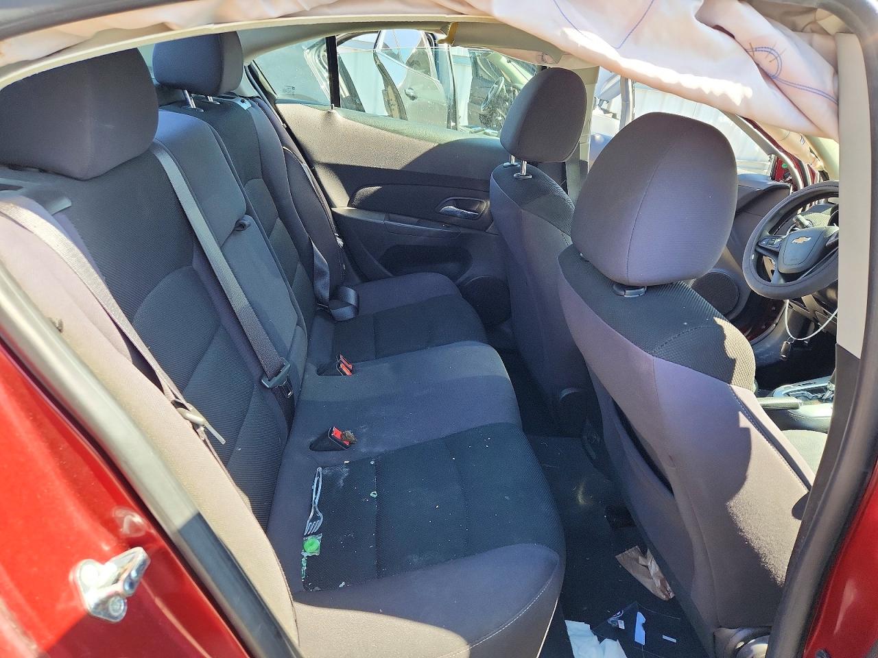 2015 Chevrolet Cruze Lt Red vin: 1G1PC5SB3F7225846