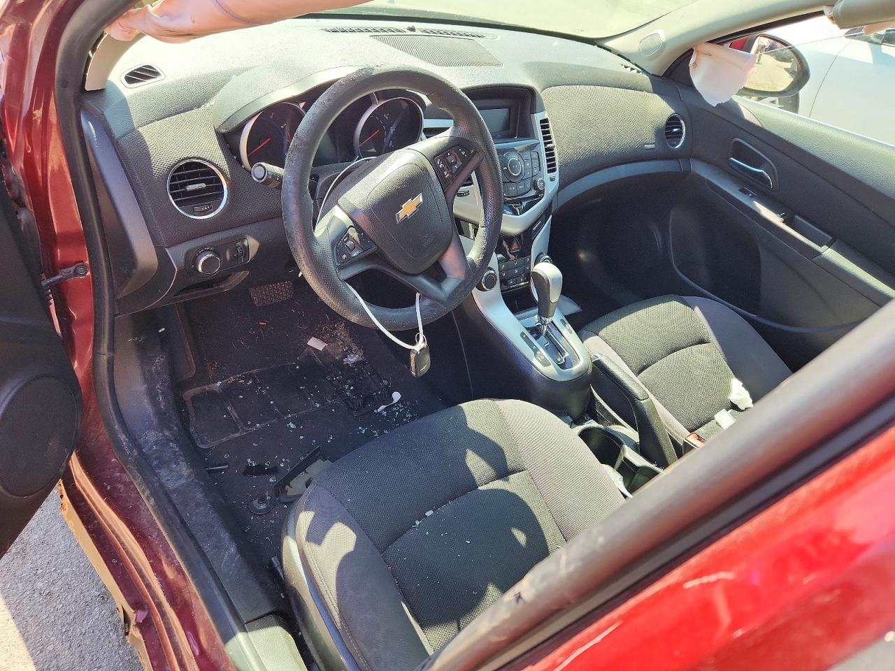 2015 Chevrolet Cruze Lt Red vin: 1G1PC5SB3F7225846